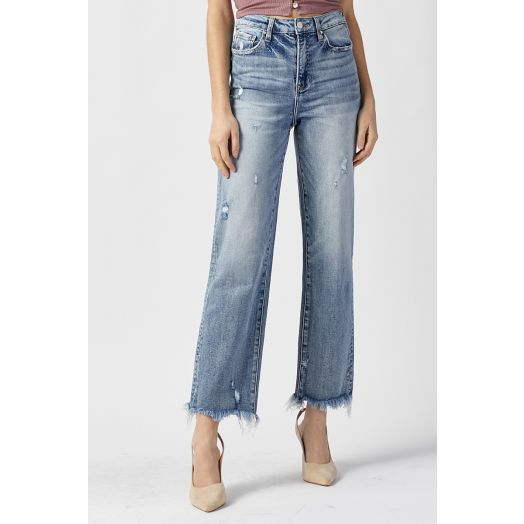 Shelby High Rise Straight Jean