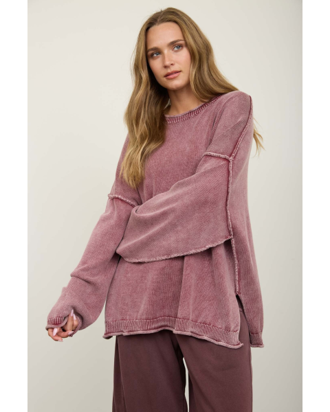 Elodie Washed Sweater