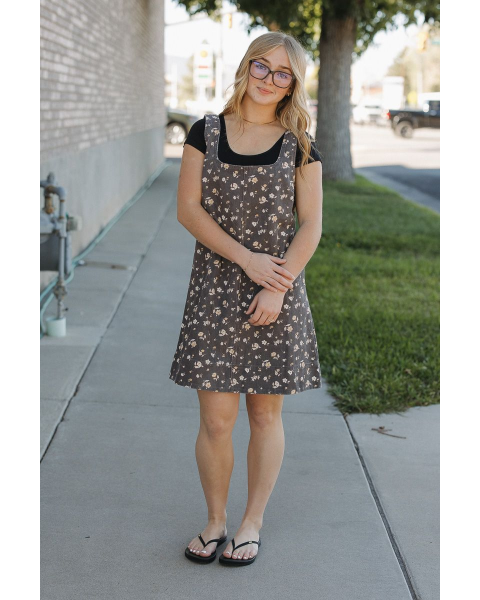 Emory Floral Denim Dress