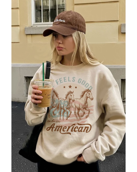 Feels Good American Sweatshirt