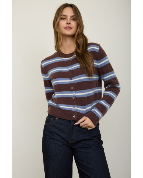 Finley Multi Stripe Cardigan