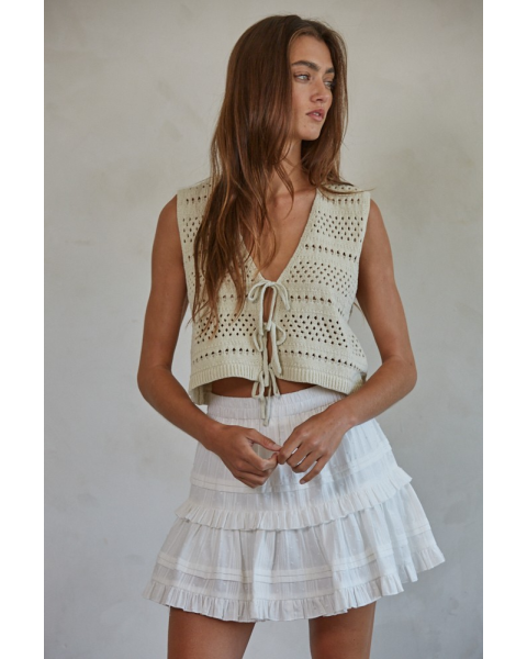 Kassi Crochet Vest
