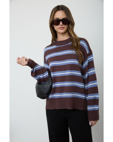 London Multi Stripe Top
