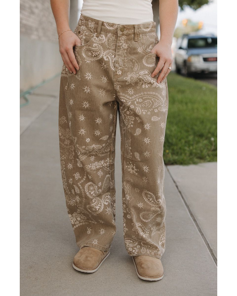 Marlow Paisley Washed Jean
