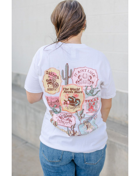More Cowgirls Tee