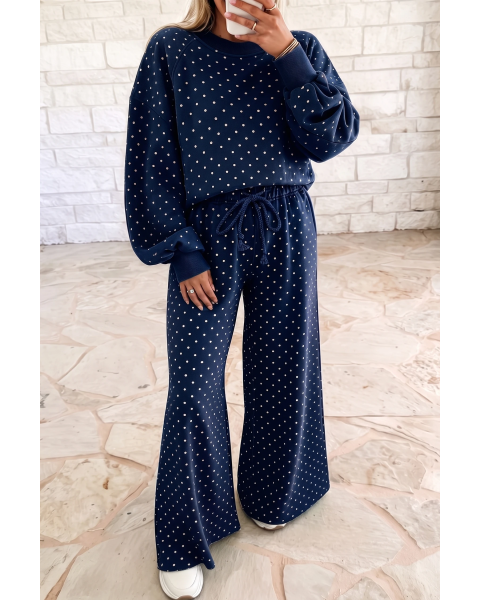 Polka Dot Wide Leg Set