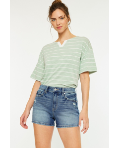 Amari High Rise Mom Short