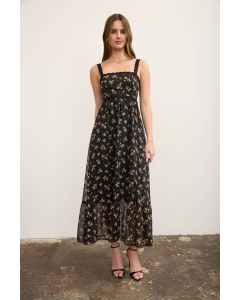Frances Floral Chiffon Dress
