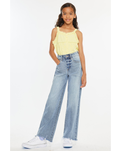 Girls Blaire High Rise Wide Jean