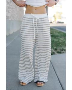 Julia Textured Stripe Pant