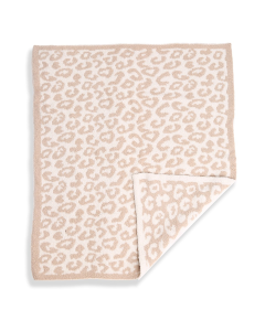 Kids Leopard Throw Blanket