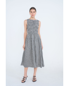 Mallory Smock Gingham Dress