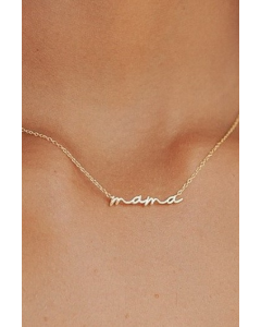 Mama Pendant Necklace