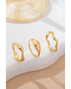 Stacked Wave Ring