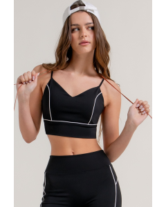 V-Neck Cami Bra Top