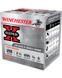 Winchester 28 Guage 2-3/4 #6 Super-X Shotshell X286